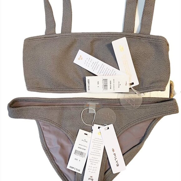 NWT Pilyq Sand Reef Bikini Set (Top and Bottoms) - Picture 10 of 12